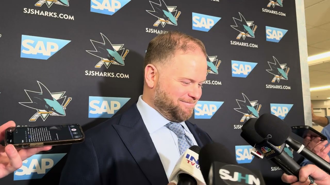 Warsofsky Talks San Jose's Heart | Sharks vs. Panthers Post-Game (11.8.25)