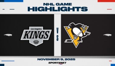 NHL Highlights | Kings vs. Penguins - November 9, 2025