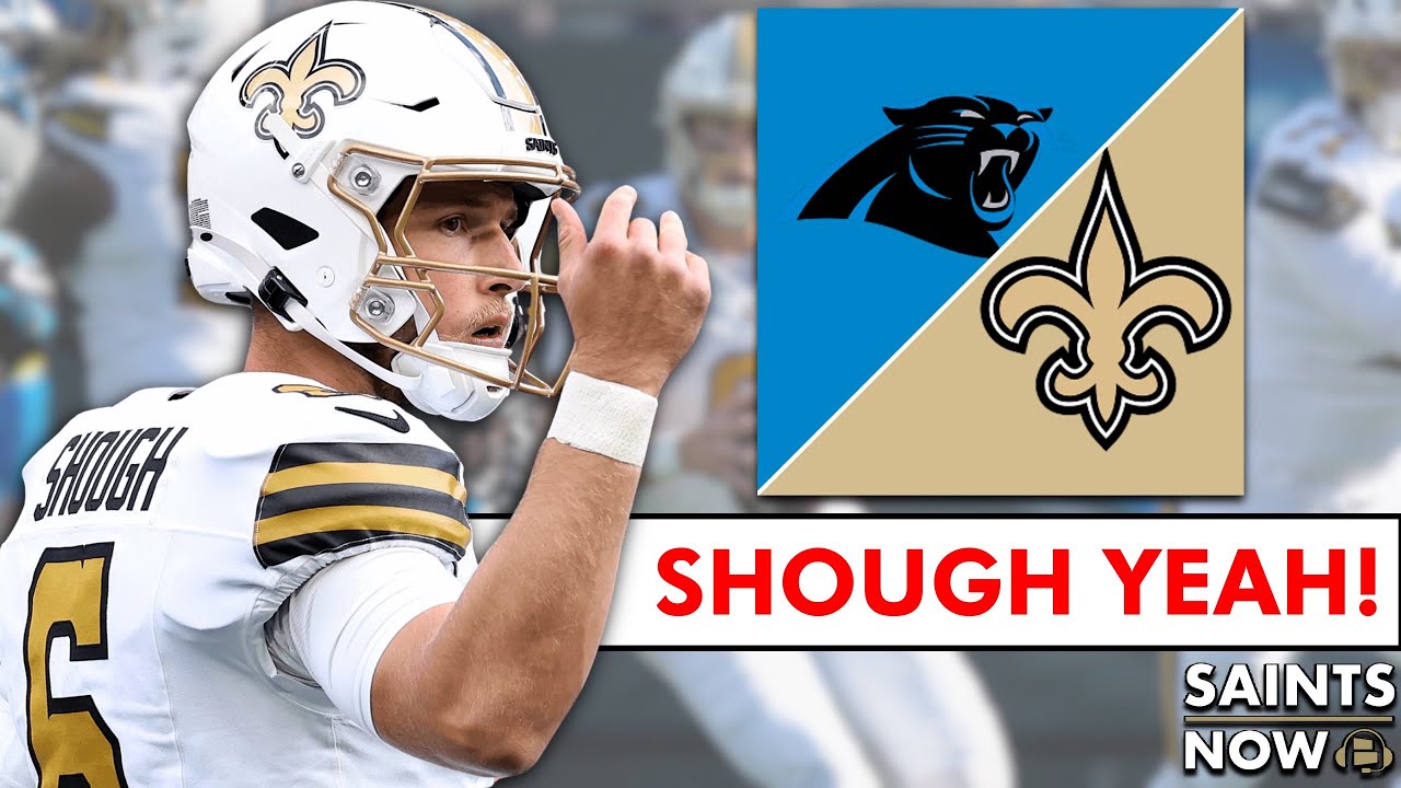 TYLER SHOUGH SHINES & SAINTS WIN!🚨New Orleans Saints vs. Carolina Panthers INSTANT REACTION