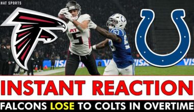 😡LEAVE THE COACHES IN GERMANY! Falcons vs. Colts Instant Reaction & Analysis From NFL Week 10