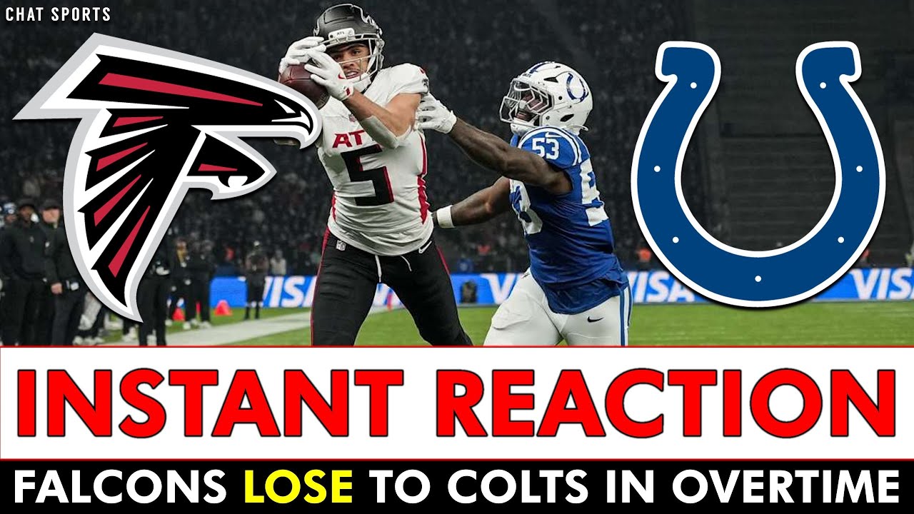 😡LEAVE THE COACHES IN GERMANY! Falcons vs. Colts Instant Reaction & Analysis From NFL Week 10