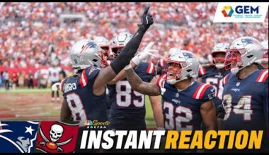 INSTANT REACTION: Patriots prove they’re ‘SUPER BOWL CONTENDERS’ with huge win vs. the Buccaneers 😤