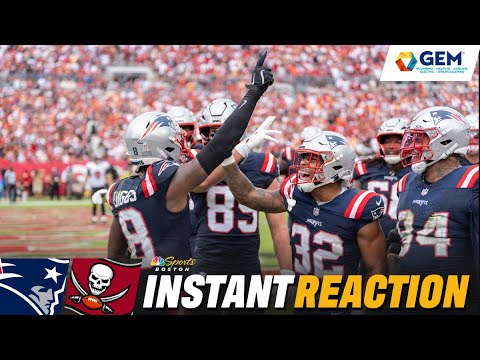 INSTANT REACTION: Patriots prove they’re ‘SUPER BOWL CONTENDERS’ with huge win vs. the Buccaneers 😤