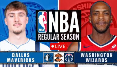 Dallas Mavericks vs Washington Wizards NBA Live Scoreboard 2025