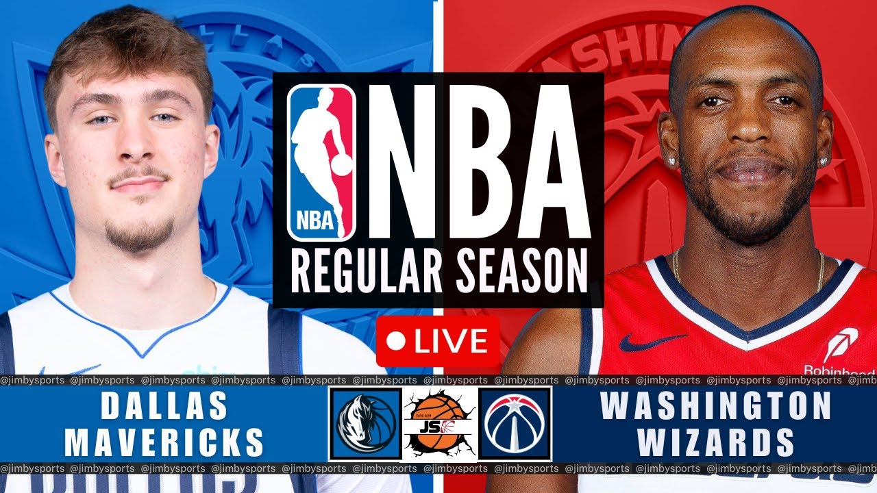Dallas Mavericks vs Washington Wizards NBA Live Scoreboard 2025
