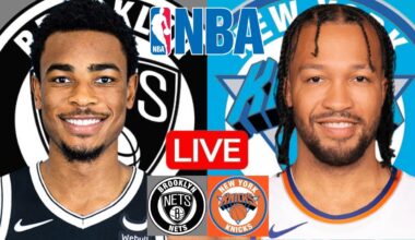 LIVE: BROOKLYN NETS vs NEW YORK KNICKS | NBA | PLAY BY PLAY | SCOREBOARD