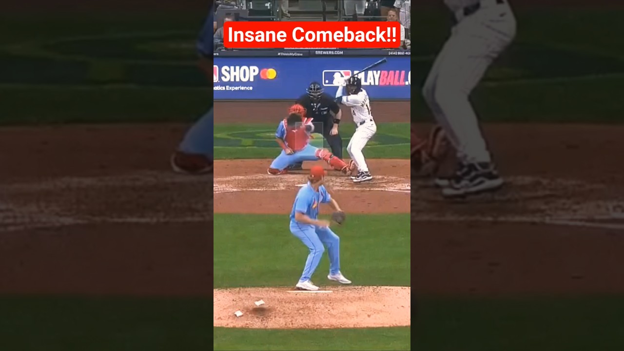 🚨 The Brewers came back from a 7-4 deficit in the 9th and walked it off in the 10th!! #mlb