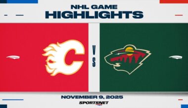 NHL Highlights | Flames vs. Wild - November 9, 2025