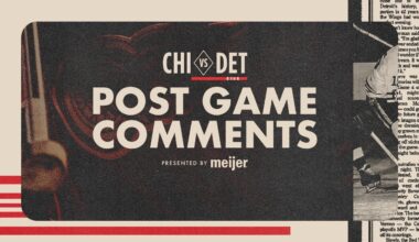 Dylan Larkin, Nate Danielson, Todd McLellan Post Game Comments vs. CHI | Nov. 9, 2025