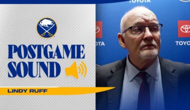 "We Missed Our Chances" | Lindy Ruff After 6-3 Loss To Hurricanes | Buffalo Sabres
