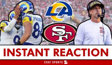 🚨INSTANT REACTION: 49ers Get Smacked By The Rams & 49ers Fans Deserve Better | 49ers News