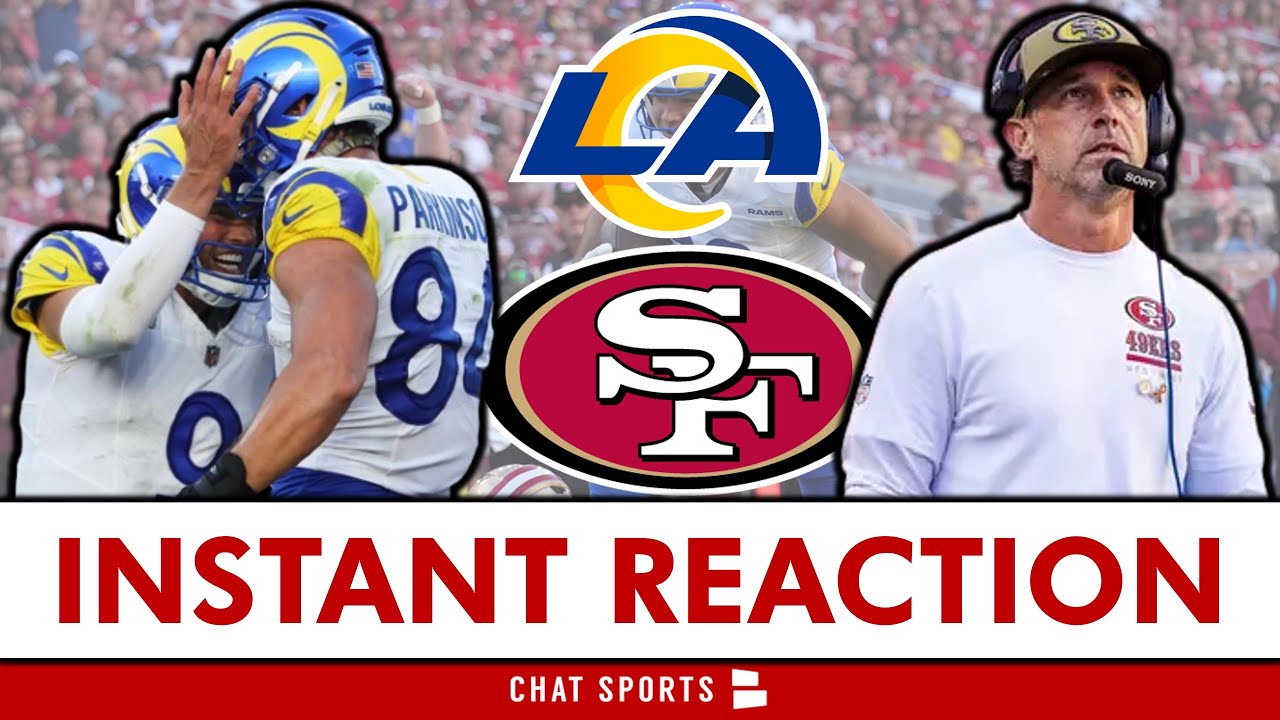 🚨INSTANT REACTION: 49ers Get Smacked By The Rams & 49ers Fans Deserve Better | 49ers News