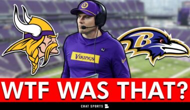 🚨WTF WAS THAT?! Vikings-Ravens INSTANT REACTION!
