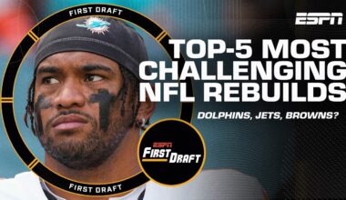 Mel Kiper's MOST DIFFICULT NFL Rebuilds! w/Field Yates| First Draft🏈