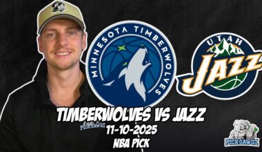 Minnesota Timberwolves vs Utah Jazz 11/10/25 NBA Free Picks & Prediction | NBA Betting Tips