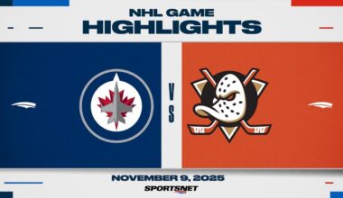 NHL Highlights | Jets vs. Ducks - November 9, 2025