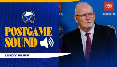 "We Had Opportunities" | Lindy Ruff After 2-1 Overtime Loss To Utah Mammoth | Buffalo Sabres