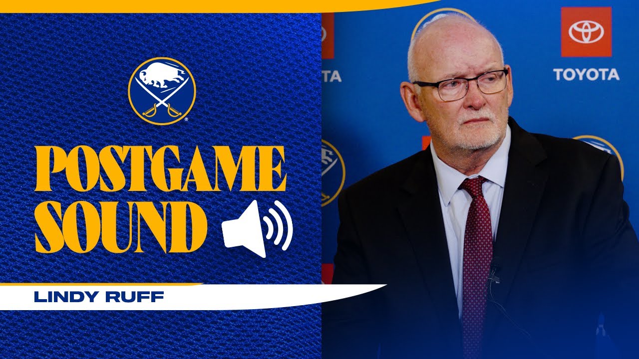 "We Had Opportunities" | Lindy Ruff After 2-1 Overtime Loss To Utah Mammoth | Buffalo Sabres