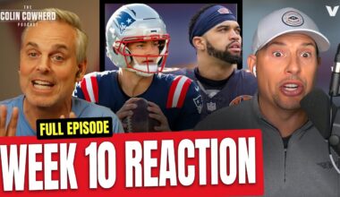 Reaction to: Rams-49ers, Giants-Bears, Patriots-Bucs, Ravens-Vikings, Seahawks | Colin Cowherd NFL