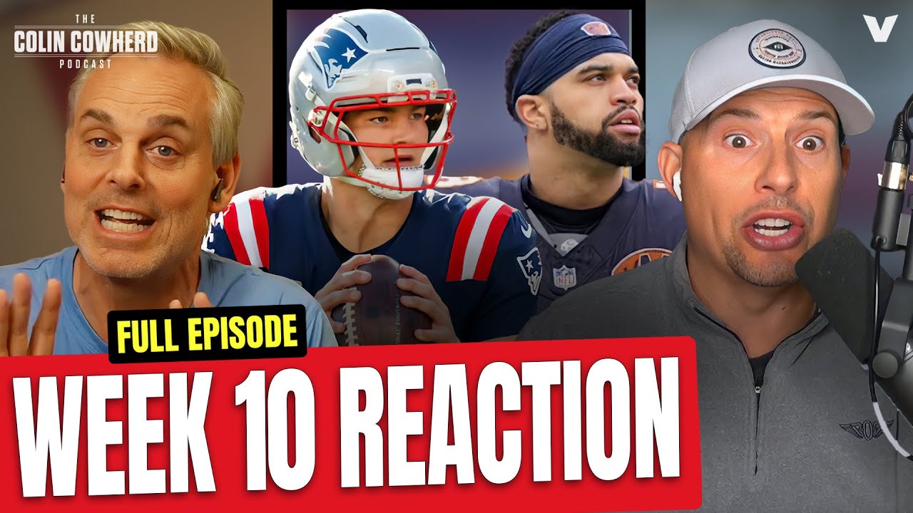 Reaction to: Rams-49ers, Giants-Bears, Patriots-Bucs, Ravens-Vikings, Seahawks | Colin Cowherd NFL