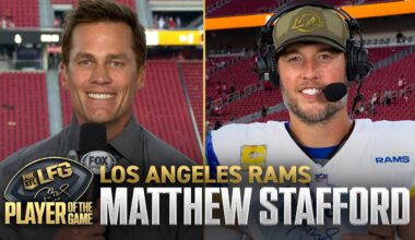 Tom Brady's LFG Player of the Game: Rams QB Matthew Stafford 🏆 Week 10 DIGITAL EXCLUSIVE