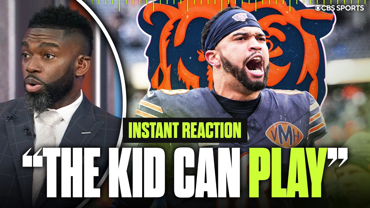 Caleb Williams leads 4th quarter comeback as Bears STUN Giants | Jaxson Dart exits with concussion