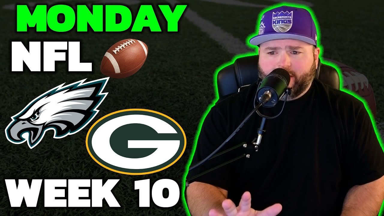 Eagles vs Packers MNF Predictions and Analysis - Week 10 with Kyle Kirms