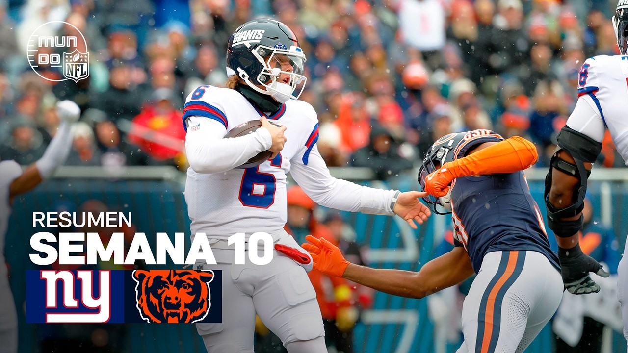 New York Giants vs. Chicago Bears | Resumen NFL en español - Semana 10 | NFL Highlights 2025