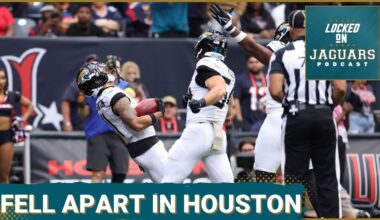 POSTGAME SHOW: MELTDOWN: Jacksonville Jaguars CRUMBLE in Houston |  Fall 36-29