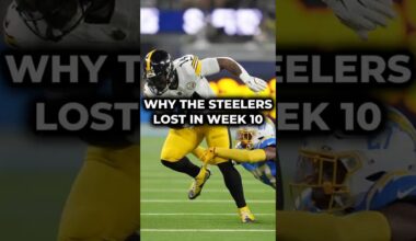 Why The Pittsburgh Steelers Lost On Sunday Night Football In Week 10 #nfl #steelers #shorts
