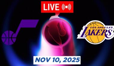 NBA LIVE! Los Angeles Lakers vs Utah Jazz November 10, 2025 | 2025 NBA Season Live 2K
