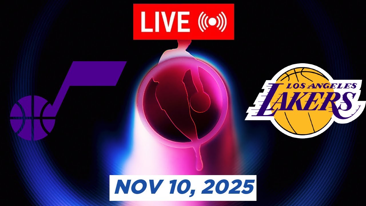 NBA LIVE! Los Angeles Lakers vs Utah Jazz November 10, 2025 | 2025 NBA Season Live 2K