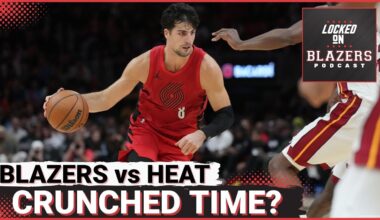 Trail Blazers Lose to Miami Heat in a Track Meet | Crunch Time Offensive Woes Continue