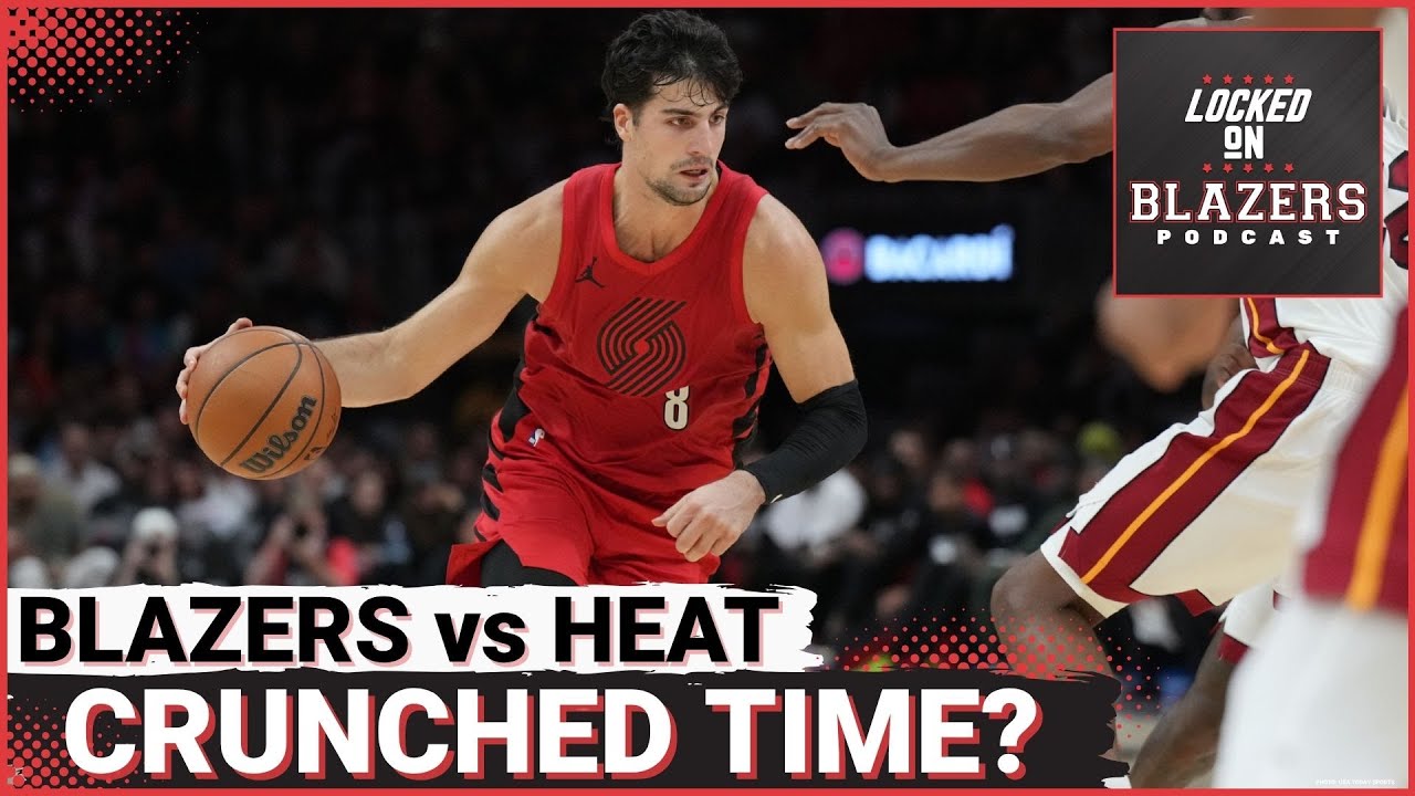 Trail Blazers Lose to Miami Heat in a Track Meet | Crunch Time Offensive Woes Continue