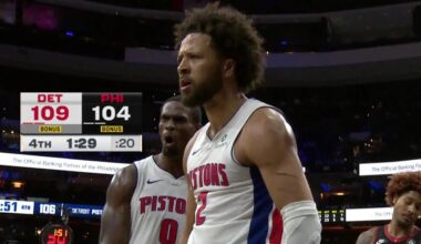 Final 4:37 WILD ENDING 76ers vs Pistons | November 9, 2025