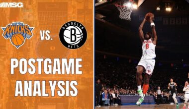 Knicks Rout Nets By 36 Points In 4th Straight Win | New York Knicks