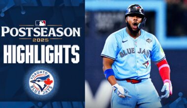 Vladimir Guerrero Jr.'s ALL-TIME Postseason run for the Blue Jays!🔥 (1.289 OPS, 8 HR, 15 RBI! 😱)