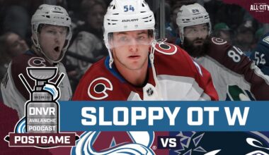 Gavin Brindley is the hero as Colorado Avalanche survive Vancouver Canucks | DNVR Avalanche Postgame