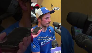 JT Miller devastated after Rangers' loss to Islanders 😰 #shorts