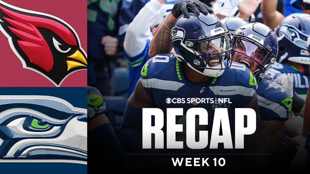 Seahawks' defense DOMINATES Cardinals, improve to 7-2 for first time since 2019 | NFL Week 10 Recap