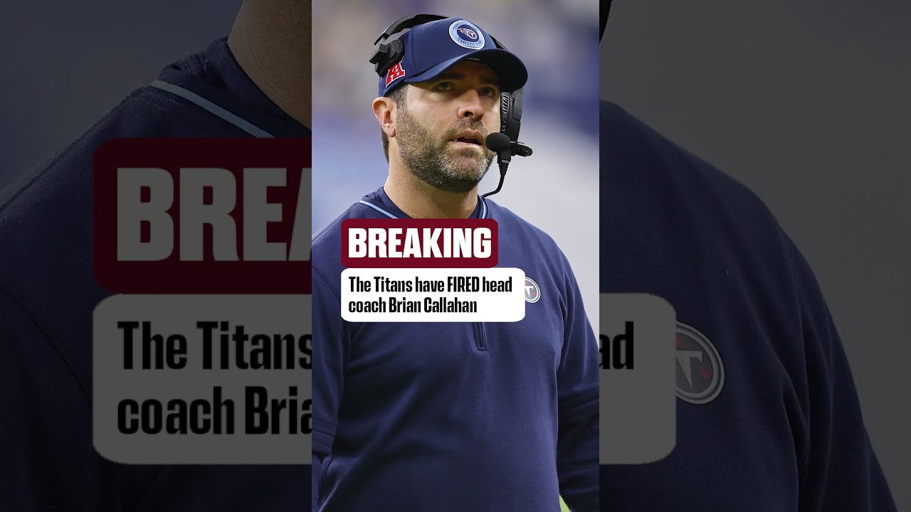 The Titans have fired head coach Brian Callahan #nfl #titans