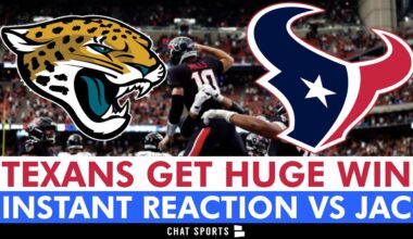 Texans CRAZY WIN Over The Jaguars | NFL Week 10 Reaction + Davis Mills Generational Performance