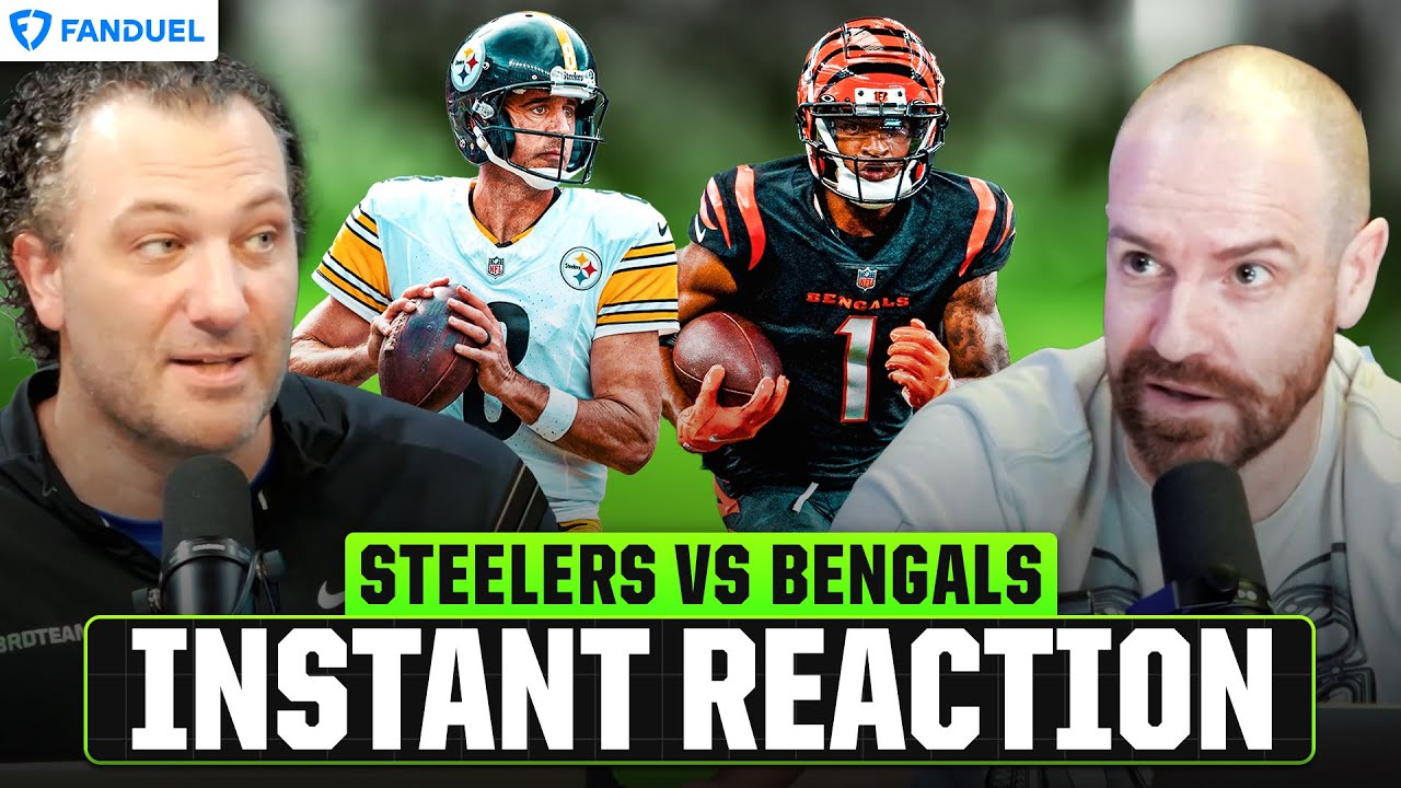 Pittsburgh Steelers vs. Cincinnati Bengals 🚨 TNF Instant Reaction 🚨