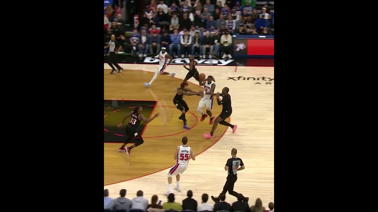 3rd Quarter Top Plays | Pistons vs 76ers #nba #pistons