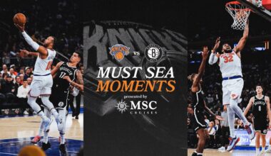 Knicks Win Against Brooklyn Nets At Madison Square Garden | November 9, 2025