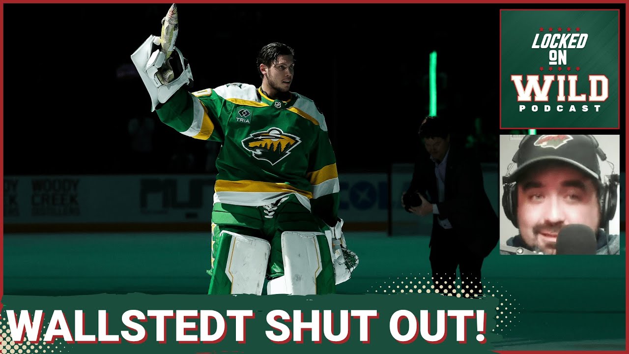 SHUTOUT: Jesper Wallstedt Records Second Career SHUTOUT | Are Last Year's STRUGGLES Behind Him?