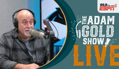 The Adam Gold Show LIVE - 11/10/25 | Carolina Hurricanes | Carolina Panthers | ACC