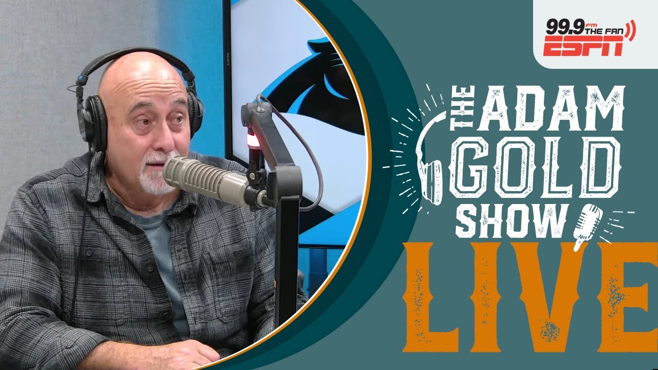 The Adam Gold Show LIVE - 11/10/25 | Carolina Hurricanes | Carolina Panthers | ACC
