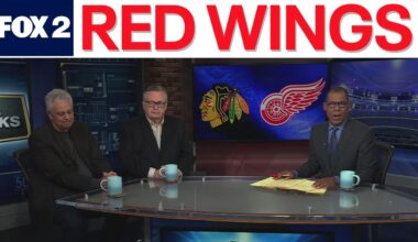 Red Wings fall to Chicago 5-1