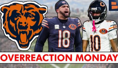 Chicago Bears OVERREACTION MONDAY: Has Caleb Williams Arrived? Luther Burden Must Play More